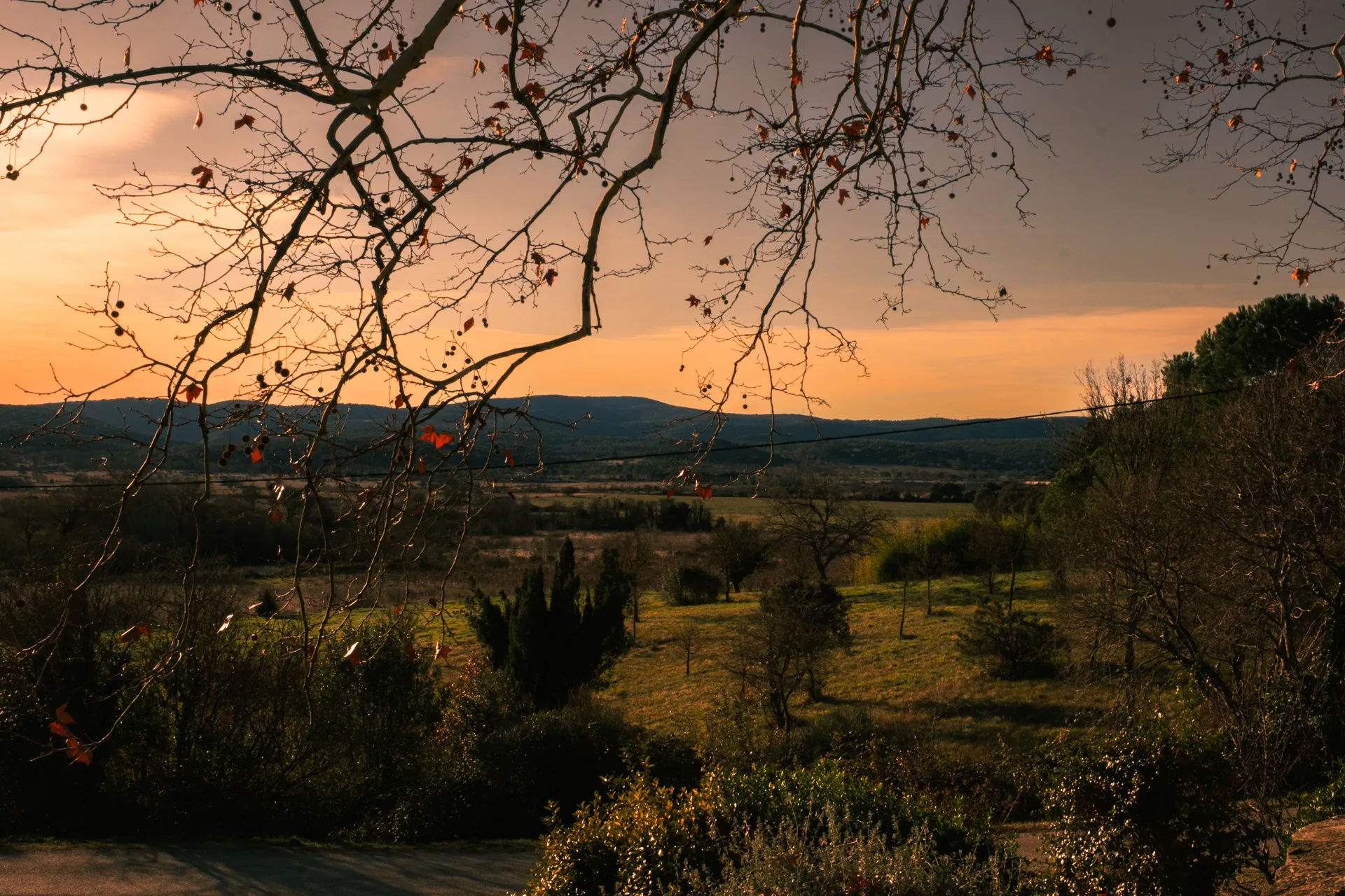 Vue aérienne du Domaine de l'Évohé à La Boissière